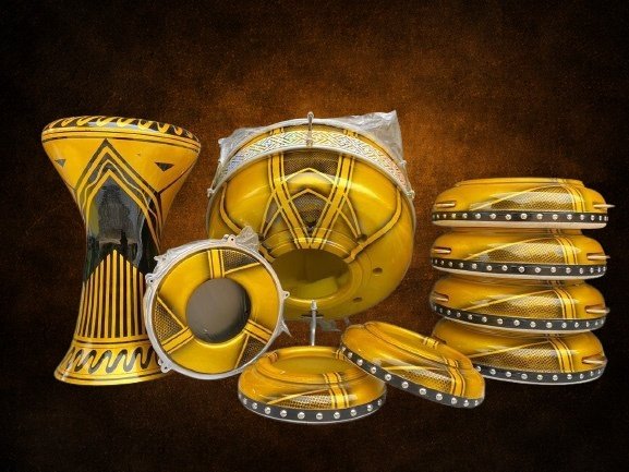 Satu Set Hadroh Polos Jepara