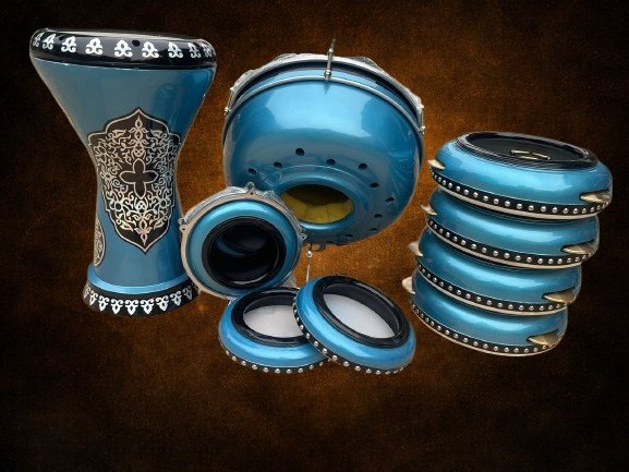 Satu Set Hadroh Polos Jepara