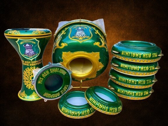 Satu Set Hadroh Ukir Jepara